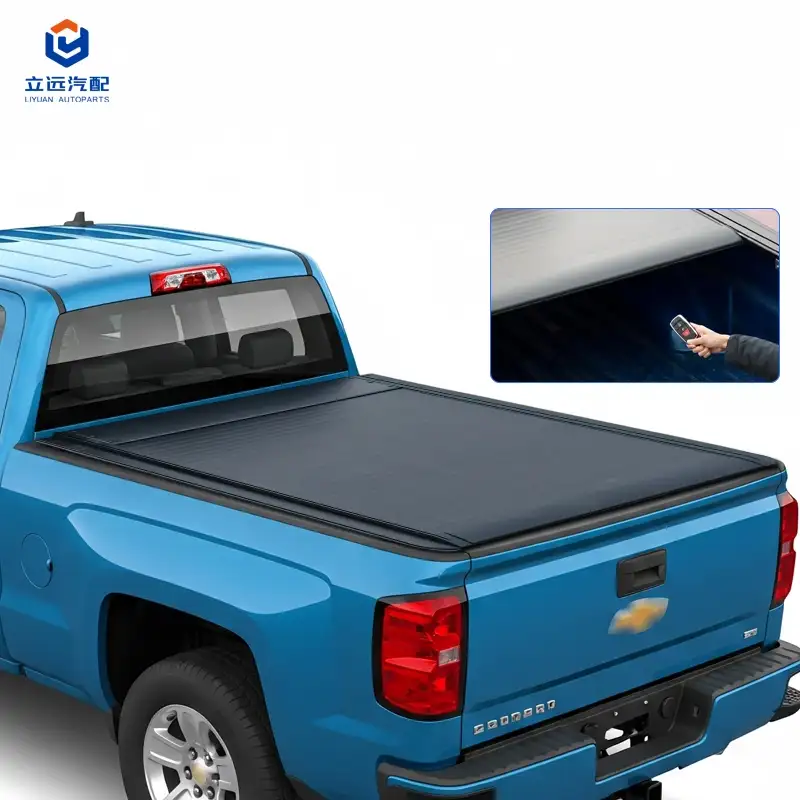 Chevrolet Dodgerako Tonneau estalki elektriko gogorra aluminiozko erretiragarria