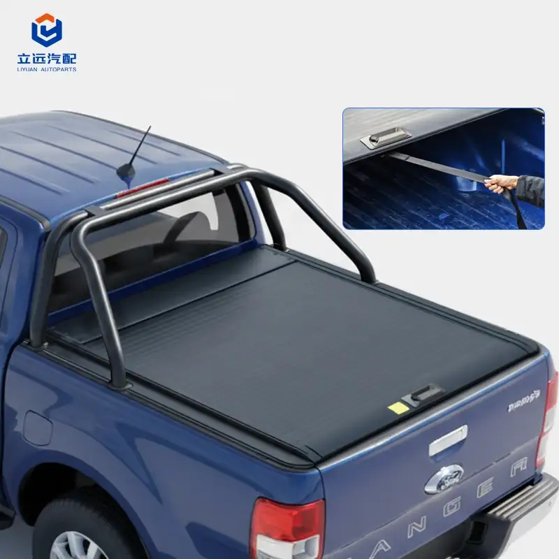 Ford Jeepentzako eskuzko aluminiozko estalki erretiragarria