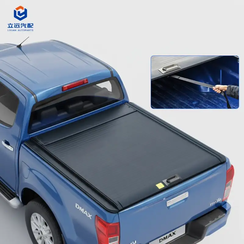 Isuzurako eskuzko aluminiozko estalki erretiragarria